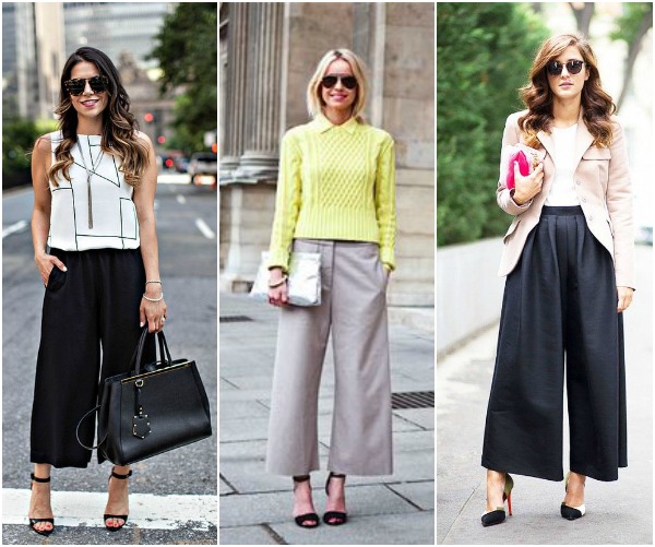 Culottes, Wide Leg Trousers, and Flare Jeans…A Look at Spring Fashion ...