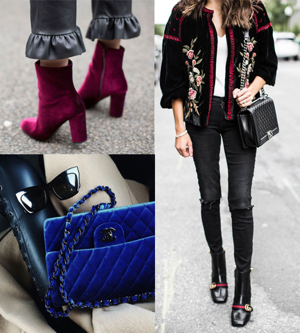 The Plush Life….Velvet Returns as a Fall Favorite - Fashion Blogger ...