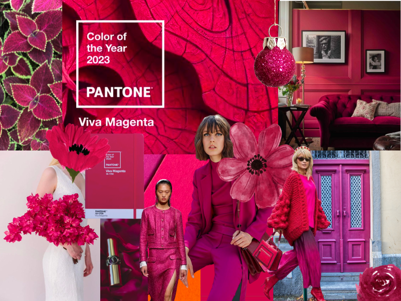 Pantone Color of the Year 2023 Viva Magenta Fashion Blogger From